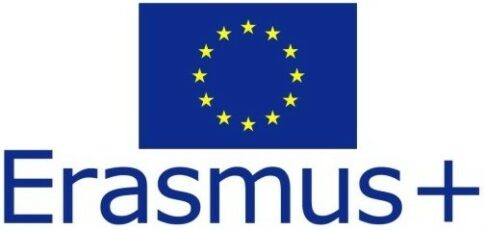 Funded by the Erasmus+ programme of the European Union. EU flag in logo.