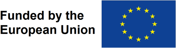 Funded by the European Uniion logo with the EU flag